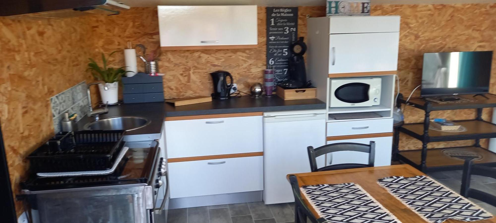 Studio Location Saisonniere Bord De Mer. Saint-Michel-Chef-Chef Exteriör bild